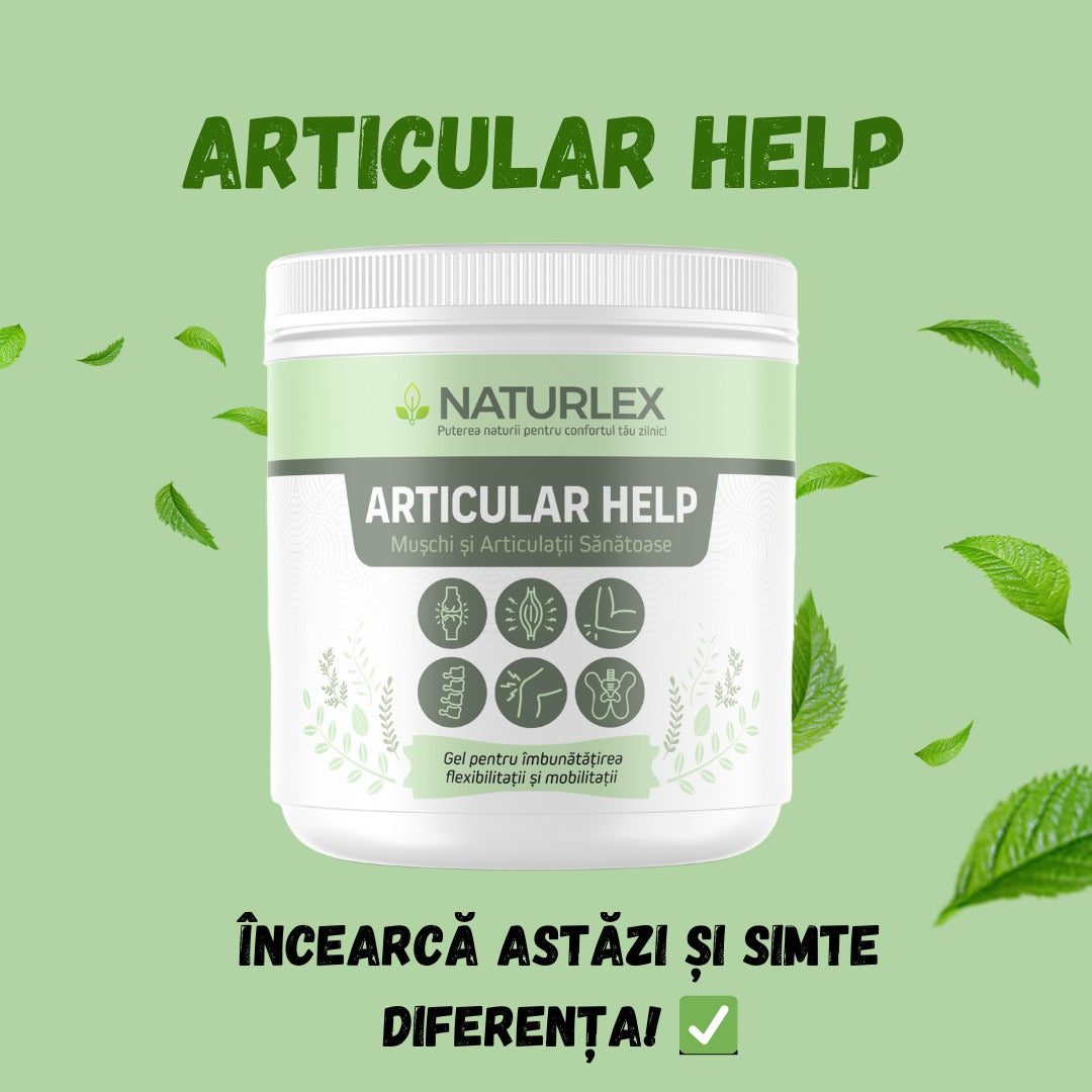 Articular Help - Gel pentru imbunatatirea flexibilitatii si mobilitatii